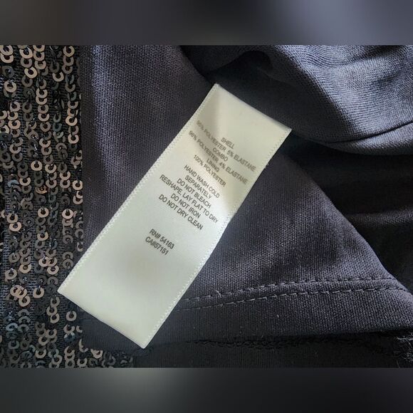 Eliza J sequin faux wrap dress festive new without tags - Picture 12 of 12